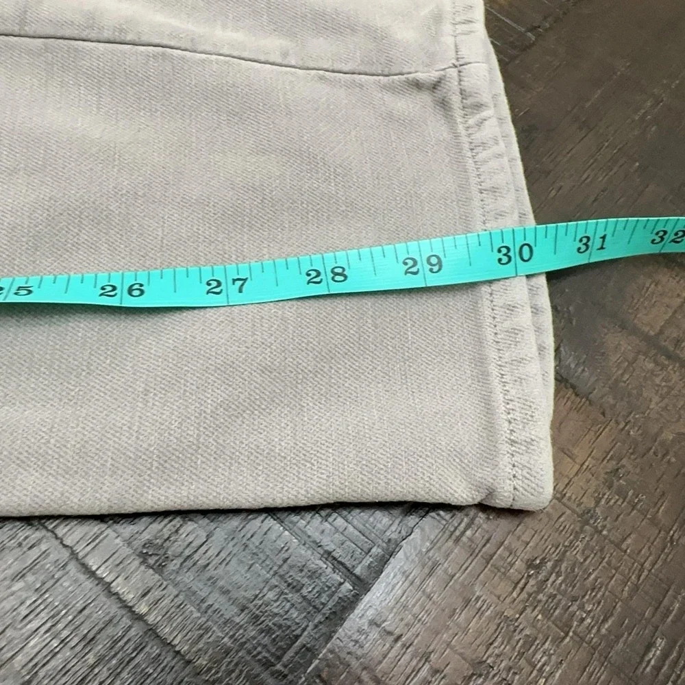 Faherty Mens 32x32 Gray Slim Straight Stretch Denim Jeans Light Wash Casual